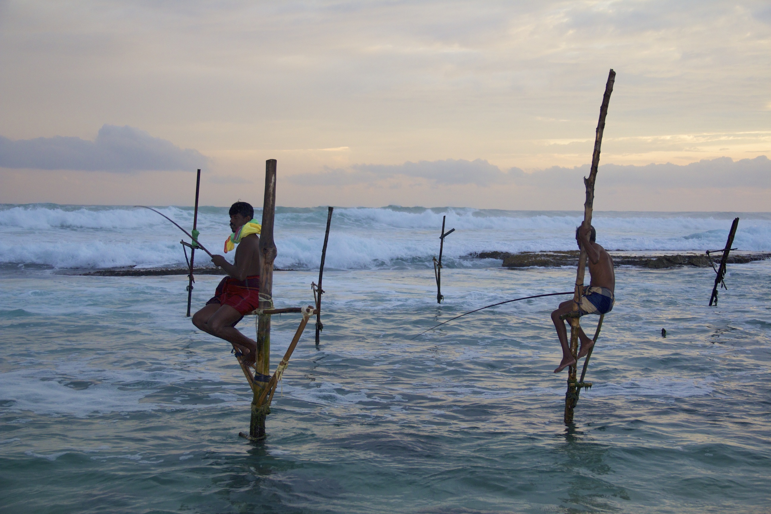 Stilt Fishermen@SriLanka-2014-05-04